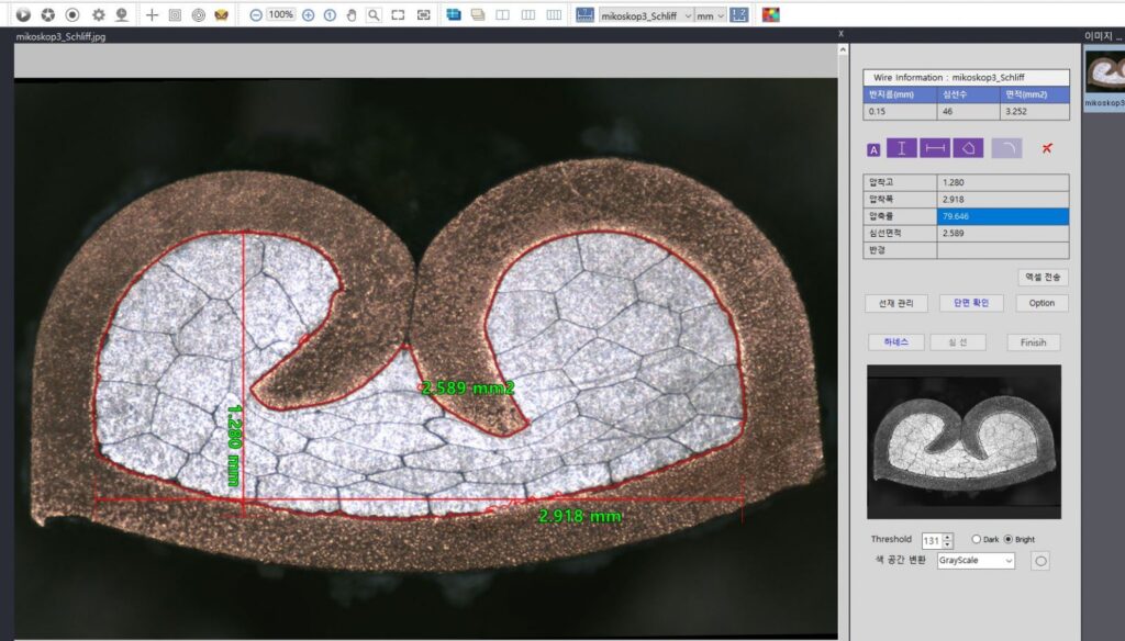 CRIMP cross section