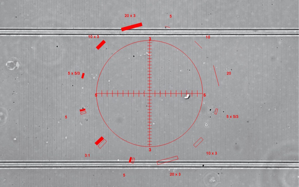 HSE/NPL Band NO.3, 4, 5 와 Walton/Beckett Reticle